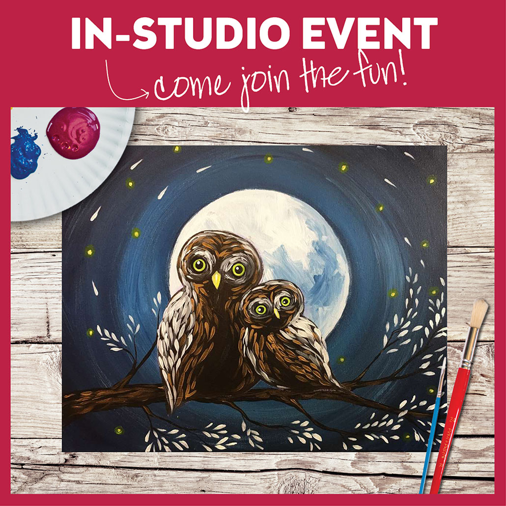 Owl at the Moon